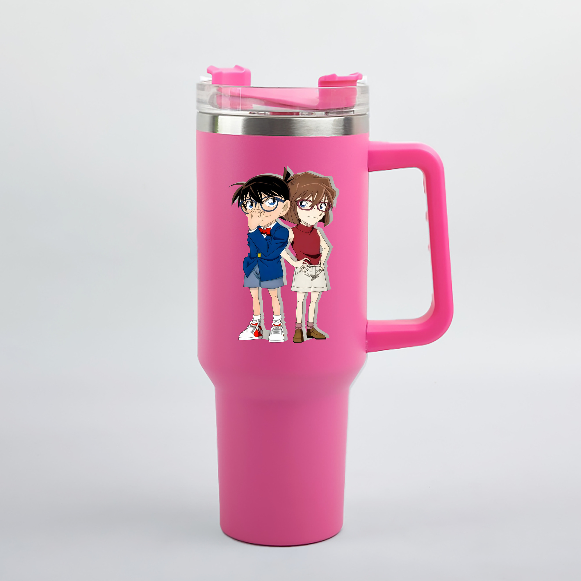 （画像用） 名探偵コナン 灰原 哀 はいばら あい Detective Conan Anita Hailey、Vi Graythorn Haibara Ai 1200mL車用タンブラー（カラープリント）